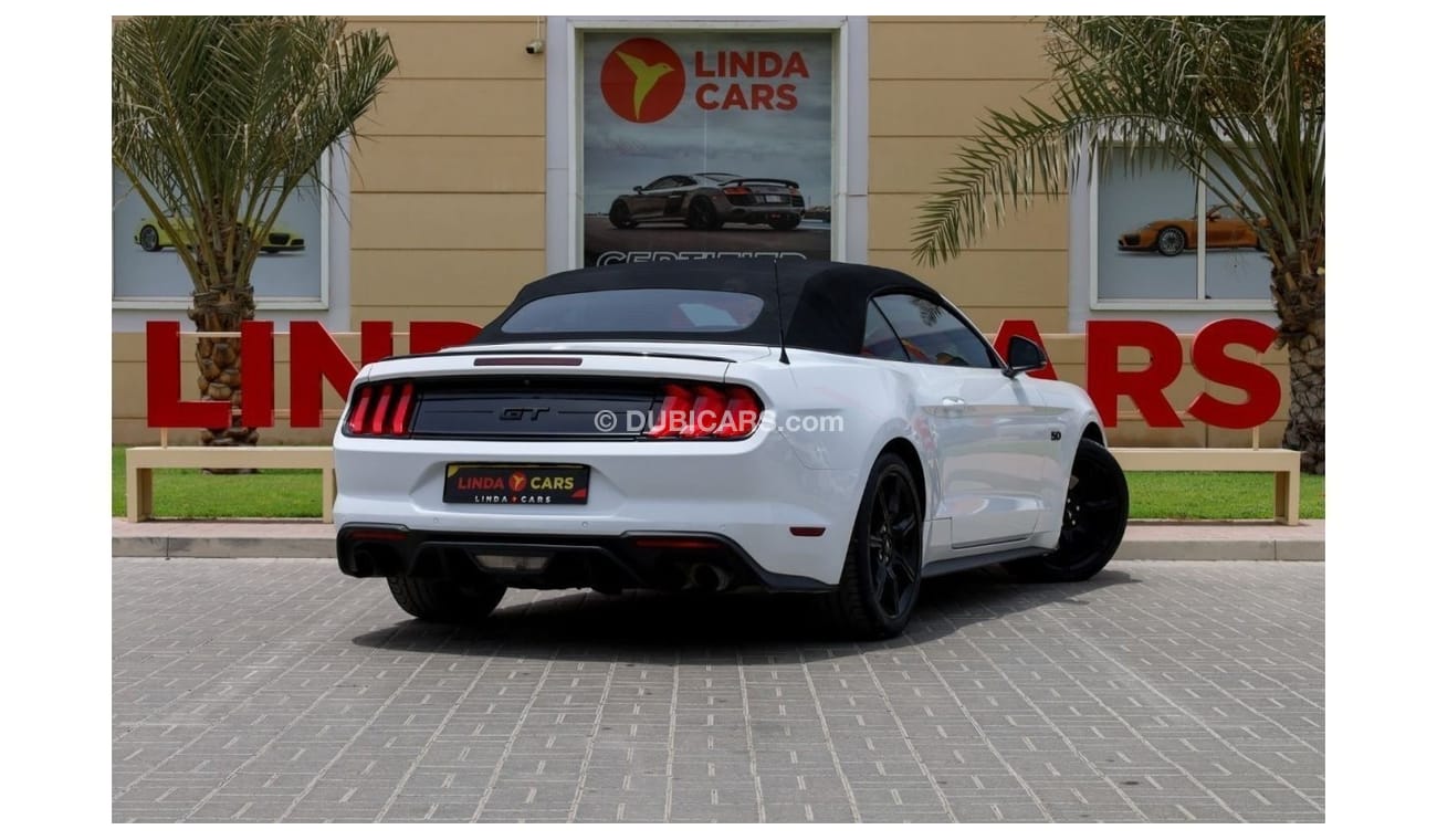 Ford Mustang Ford Mustang GT Premium Convertible 2019 GCC under Agency Warranty with Flexible Down-Payment/ Flood