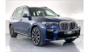 بي أم دبليو X7 40i M Sport Pure Excellence | ضمان مجاني لمدة عام | 0 دفعة أولى