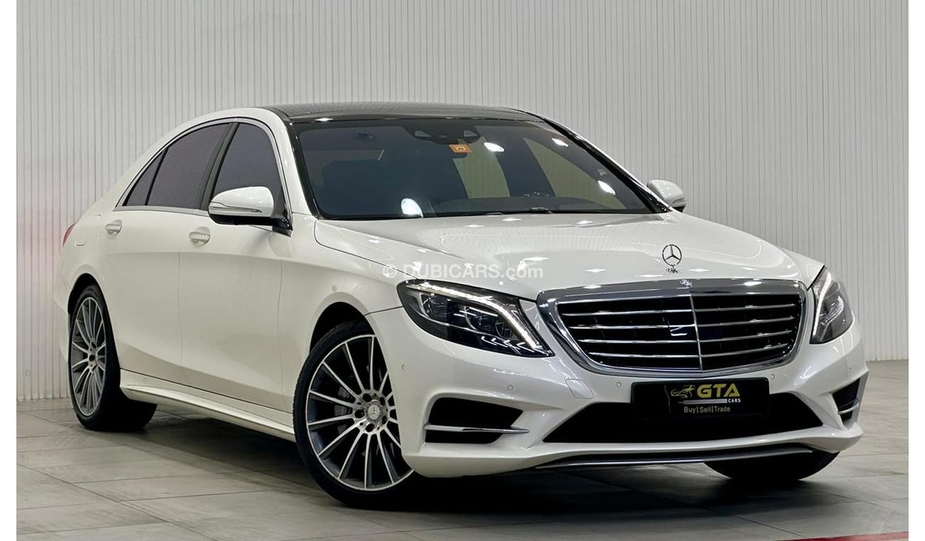 Mercedes-Benz S 500 Std 2015 Mercedes S 500, Mercedes Service History, GCC