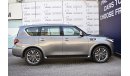 Infiniti QX80 AED 2959 PM | 5.6L V8 4WD LUXURY GCC DEALER WARRANTY