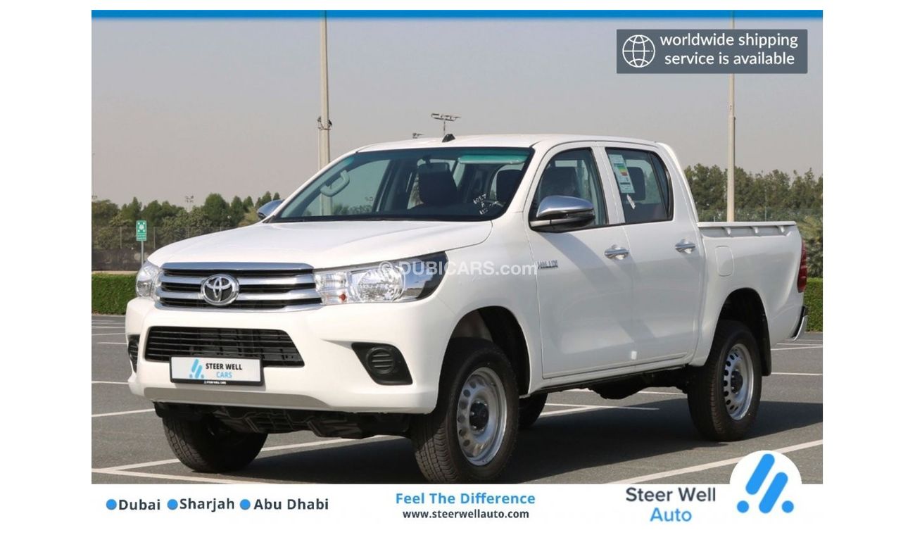 Toyota Hilux 2022 | DLX DIESEL AT 4X4 - RED INTERIOR WITH BLUETOOH, POWER MIRROR AND GCC SPECS - EXPORT ONLY