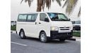 تويوتا هاياس PASSENGER/ PATROL/ MANUAL/ 15 SEATER/ EXPORT ONLY/ LOT# 105795