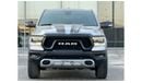 RAM 1500 DODGE RAM REBEL 2020 GCC FULL OPITION // ORGINAL PAINT // ACCIDENT FREE