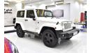 Jeep Wrangler EXCELLENT DEAL for our Jeep Wrangler Sahara ( 2014 Model ) in White Color GCC Specs