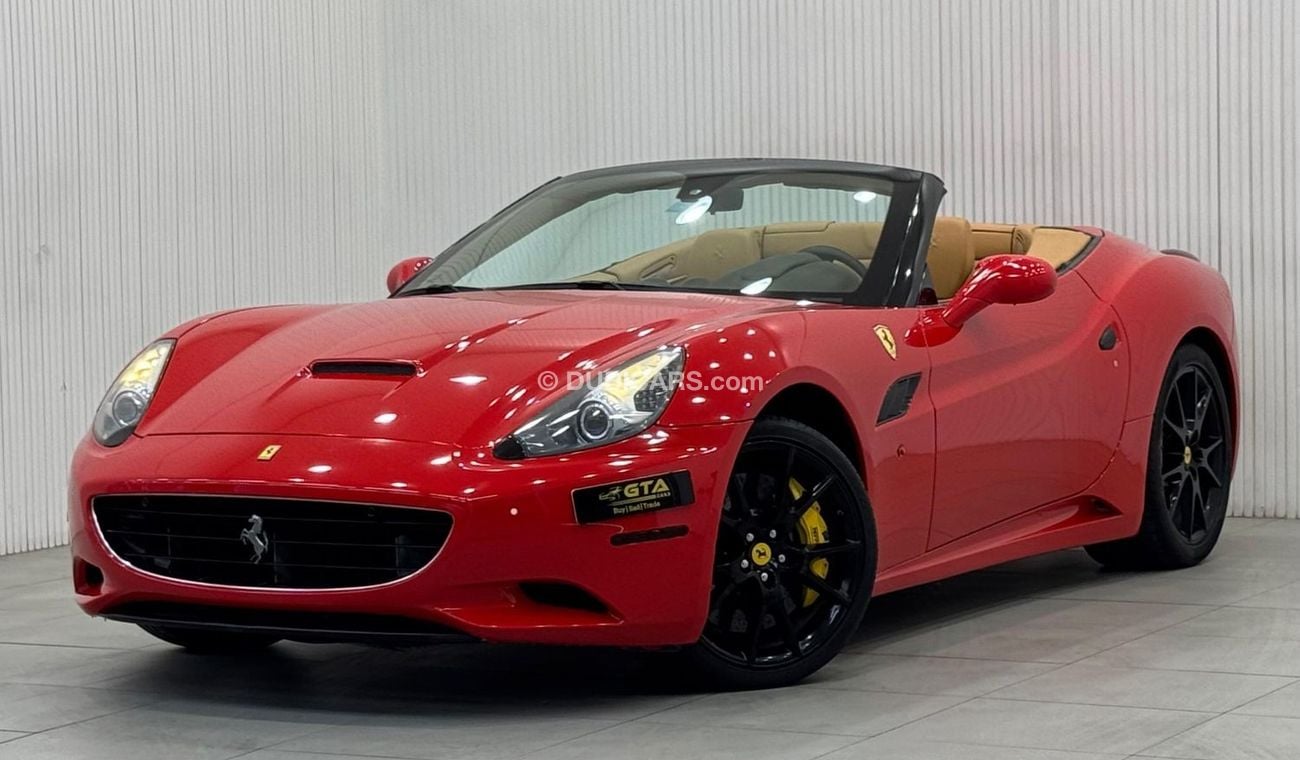 Ferrari California Std 4.3L (460 HP) 2011 Ferrari California Convertible, Service History, Low Kms, Excellent Condition