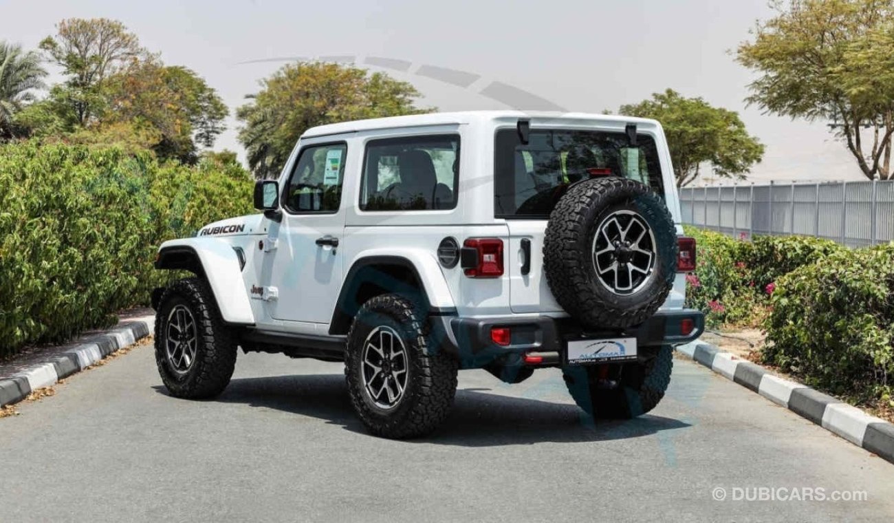 جيب رانجلر Rubicon V6 3.6L 4X4 , 2024 GCC , 0Km , With 3 Years or 60K Km Warranty @Official Dealer