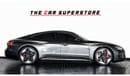 Audi etron 2022 - AUDI RS E-Tron GT Full Carbon - GCC - SERVICE CONTRACT 4 YEARS - WARRANTY TILL 12/2027