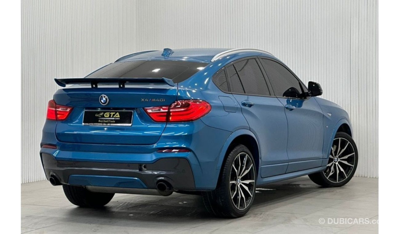 بي أم دبليو X4 2016 BMW X4 M40i M-Sport, Full BMW Service History, Excellent Condition, GCC