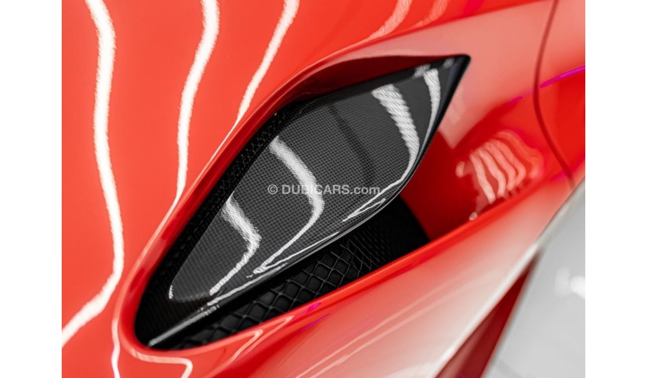 Ferrari F8 Tributo 3.9T V8 AL TAYER WARRANTY SEP 2025 + SERVICE SEP 2027 | GCC | FULL CARBON INT-EXT | F8 TRIBUTO