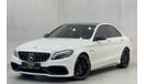 Mercedes-Benz C 63S AMG AMG 2021 Mercedes Benz C63s AMG, 2026 Mercedes Warranty, Carbon Fiber Package, Full Options, GCC