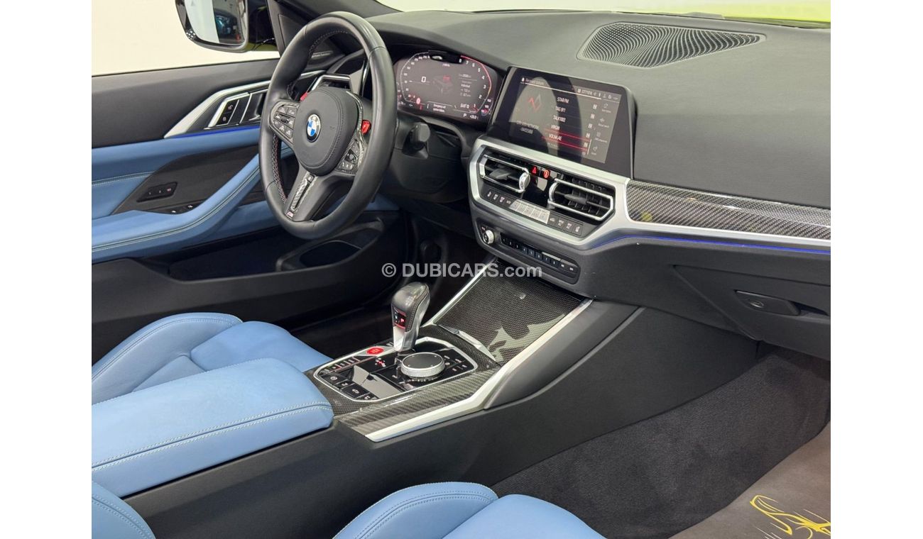 BMW M4 Competition 3.0L 2023 BMW M4 Competition xDrive, Warranty, Full BMW Service History, Carbon Fiber Pa