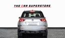 Volkswagen Tiguan R-Line 2.0L 2019-VOLKS WAGEN TIGUAN R-LINE 4MOTION-GCC-SERVICE HISTORY-1 YEAR WARRANTY