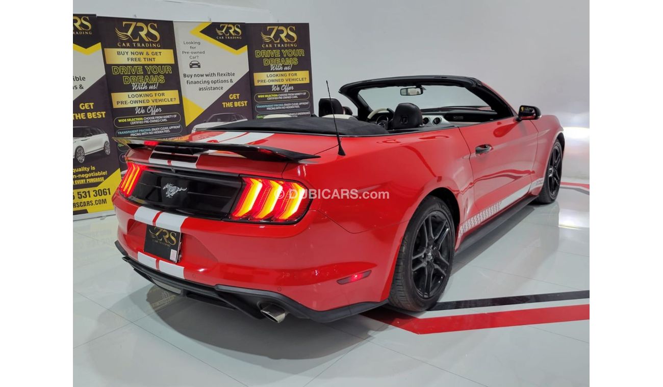 Ford Mustang AED 1,200 P.M | 2020 FORD MUSTANG Eco Boost | V4 2.3L | American Specs