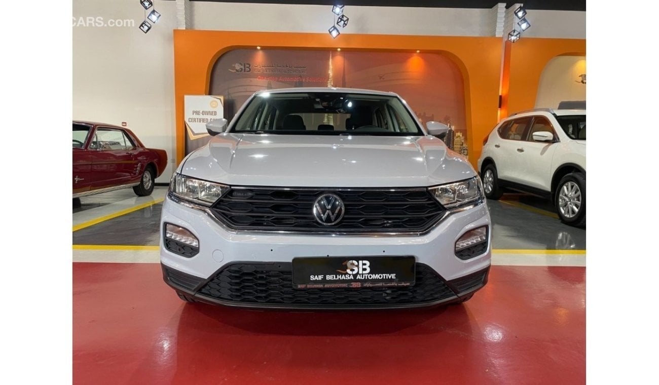 Volkswagen T ROC AED 1250 EMi @ 0% DP | Volkswagen T-Roc 2021 TREND LINE | 1.4L | GCC | FWD | Under Warranty |