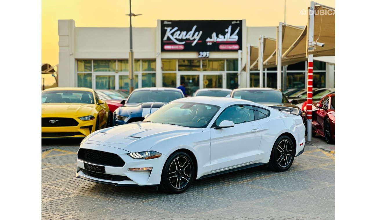 فورد موستانج EcoBoost | Monthly AED 1570/- | 0% DP | Touch Screen | Leather Seats | Blindspot | # 02327