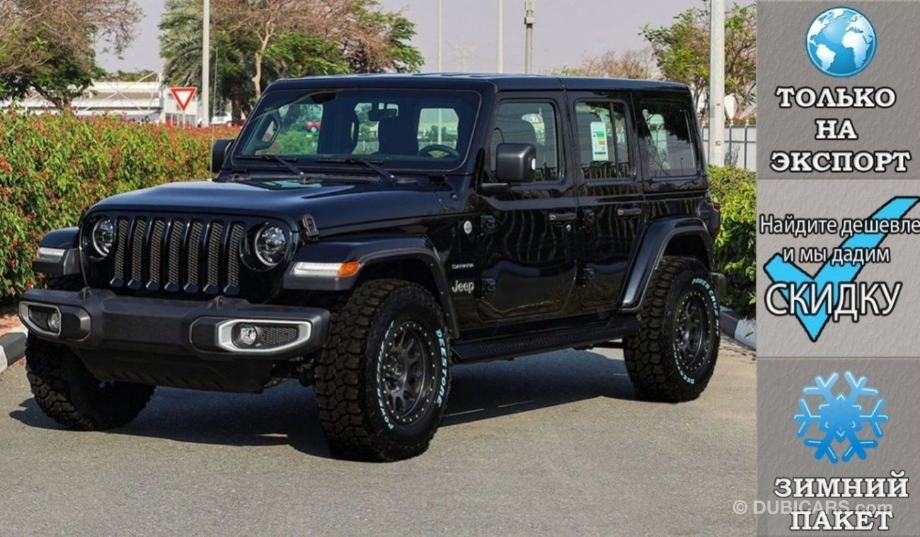 Jeep Wrangler Unlimited Sahara V6 3.6L 4X4  , Winter Package , 2023 Без пробега , (ТОЛЬКО НА ЭКСПОРТ)