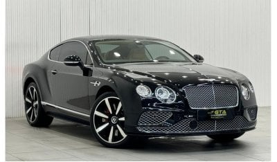 بنتلي كونتيننتال جي تي 2016 Bentley Continental GT Speed W12, Oct 2025 Service Pack, Very Low Kms, Excellent Condition, GCC