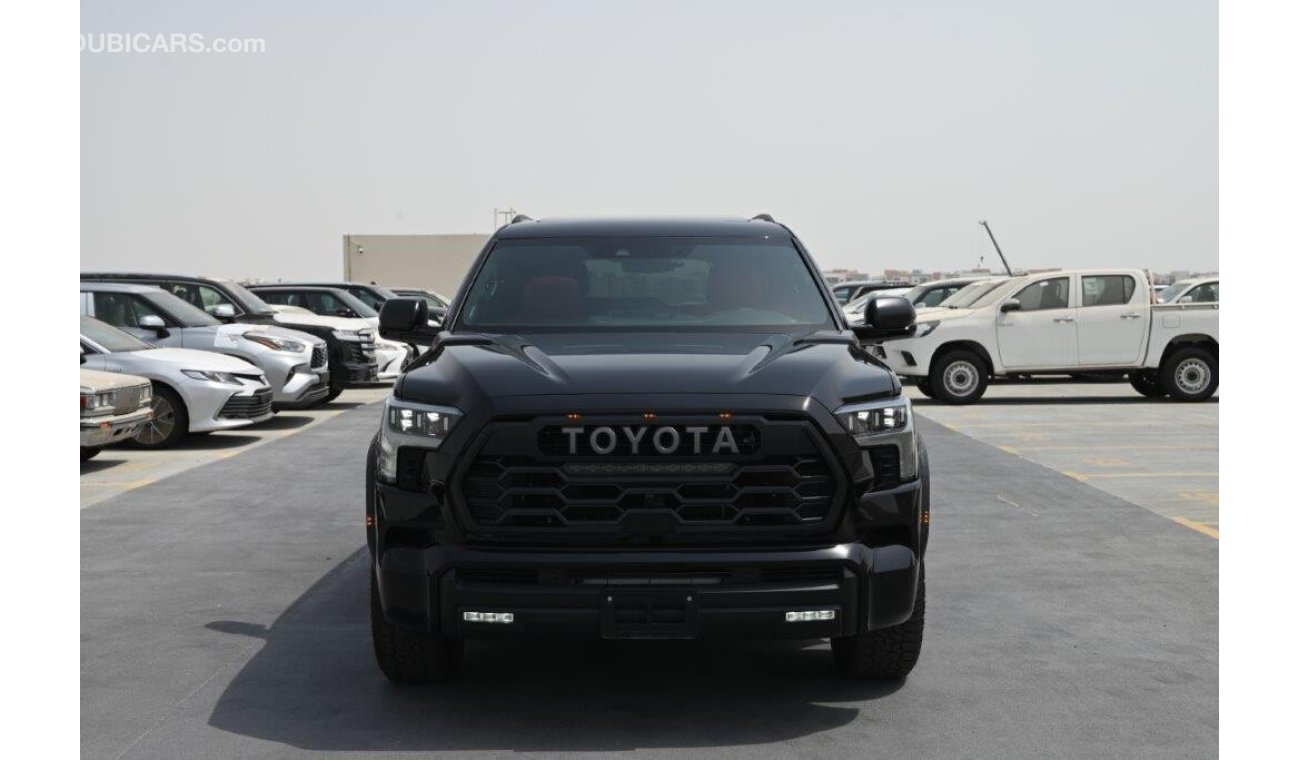 تويوتا سيكويا Hybrid TRD Pro V6 3.5L 4WD 7 Seater Automatic