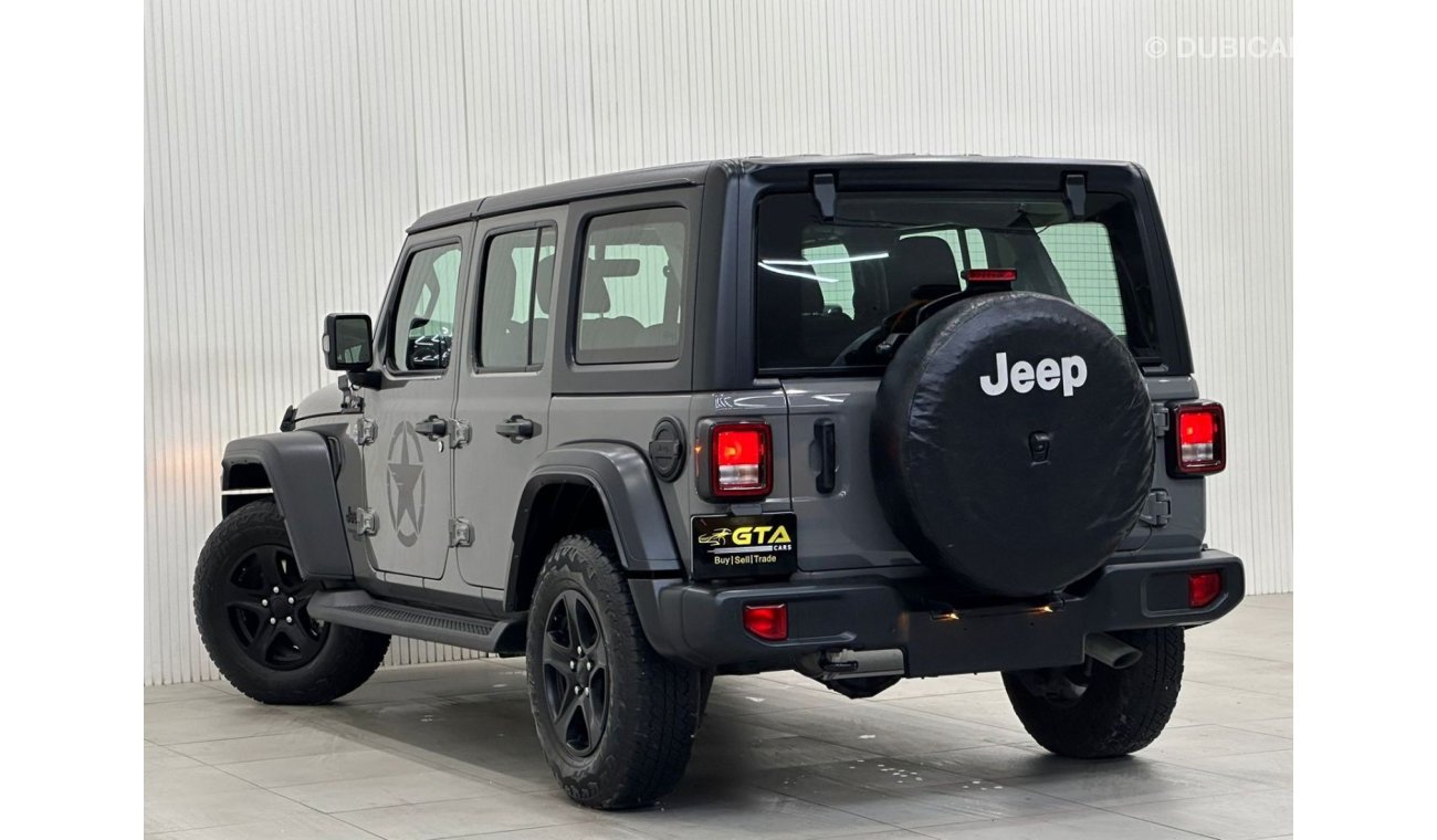 جيب رانجلر 2021 Jeep Wrangler Unlimited Sport, Aug 2027 Jeep Warranty, Full Jeep Service History, Low Kms, GCC