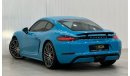 Porsche Cayman S 2020 Porsche 718 Cayman S, SEP 2024 Porsche Warranty, Full Porsche Service History, GCC