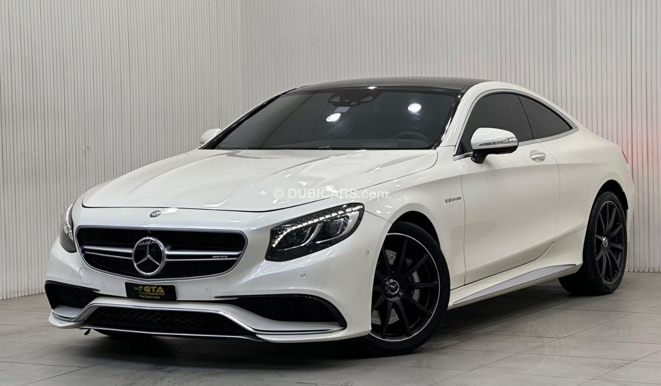 Mercedes-Benz S 63 AMG Std 5.5L 2015 Mercedes-Benz S63 AMG Coupe, Excellent Condition, Service History, GCC