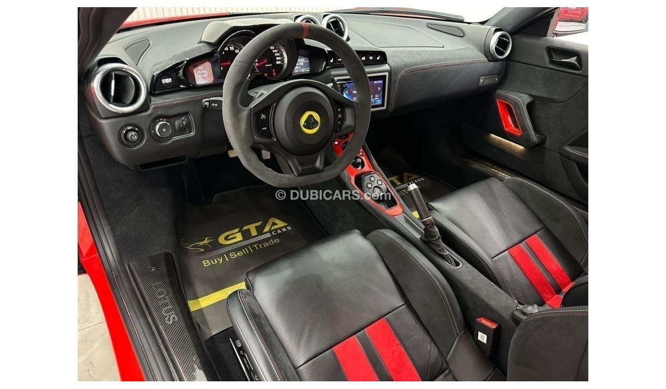 لوتس إيفورا 2021 Lotus Evora GT, Sep 2024 Lotus Warranty, Carbon Fiber Package, Very Low Kms, GCC