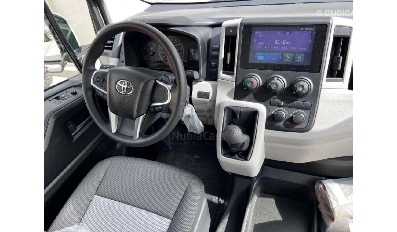 تويوتا هاياس 2025 Toyota Hiace DX (Rear Heater) 13-Seater 3.5L V6 Petrol M/T RWD Only For Export