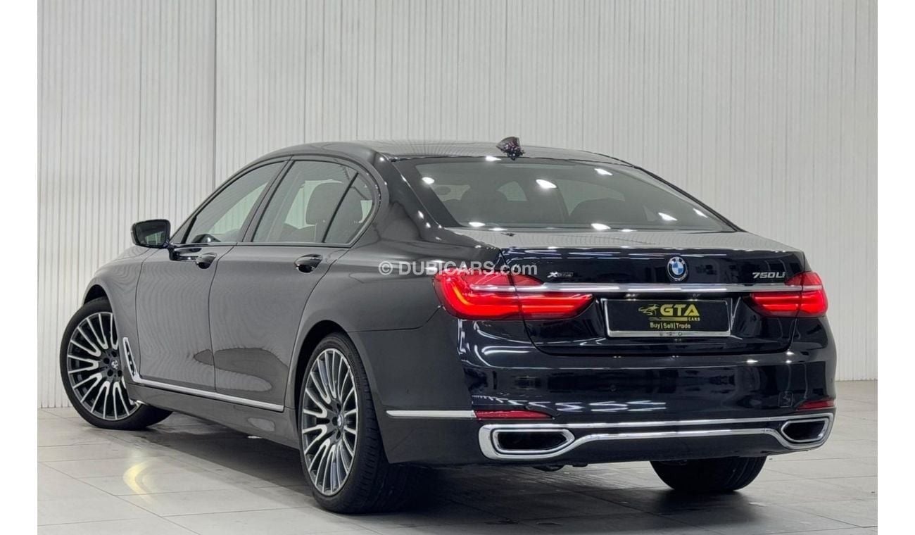 بي أم دبليو 750Li xDrive (450 HP) 2017 BMW 750Li xDrive, Warranty, Sep 2025 BMW Service Pack, Fully Loaded, GCC