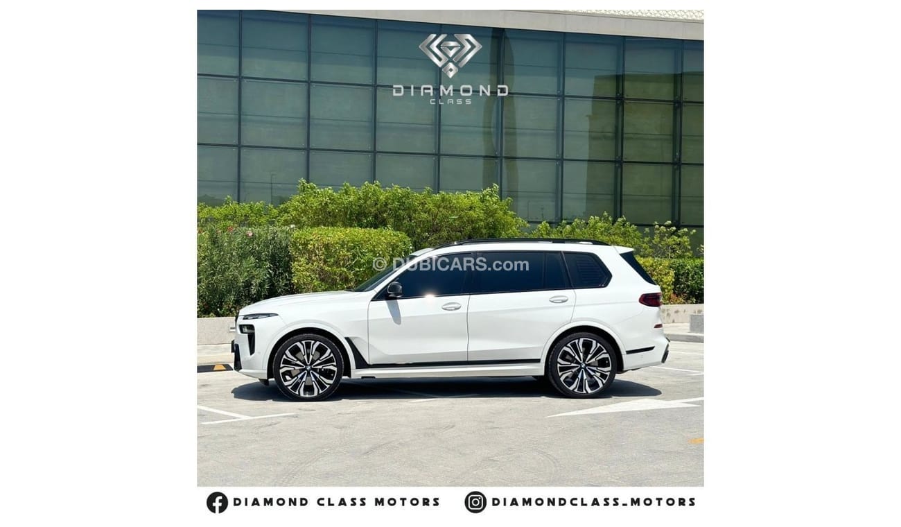 BMW X7 BMW X7 M60i  M power, 4.4 turbocharger  Panoramic, Head-Up Display  Full Option  2024 GCC 5 Years Ag