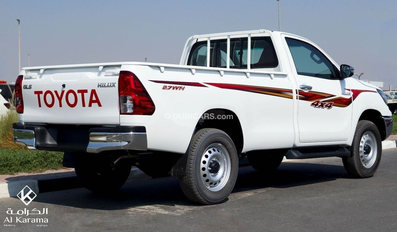 Toyota Hilux 2.7 ltr petrol-manual transmission-chrome bumper-Rear Camera | Diff Lock | GCC | power window- power