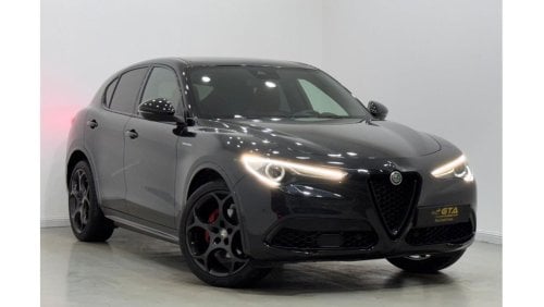 ألفا روميو ستيلفيو 2023 Alfa Romeo Stelvio Veloce Q4, April 2028 Alfa Romeo Warranty + Service Pack, Very Low Kms, GCC