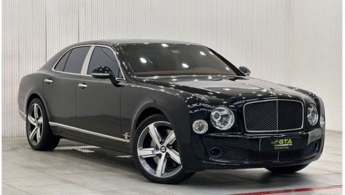 Bentley Mulsanne 2016 Bentley Mulsanne Speed, Full Service History, Low Kms, Excellent Condition, GCC