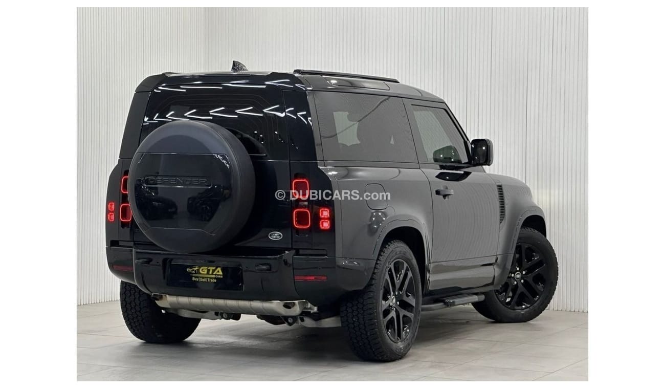 لاند روفر ديفندر 2023 Land Rover Defender 90 X-Dynamic P300, Jan 2026 Al-Tayer Warranty, Full Service History, GCC