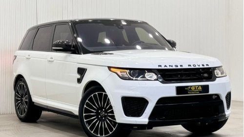 لاند روفر رانج روفر سبورت أس في آر 2017 Range Rover Sport SVR, Warranty, Service History, Full Options, Low Kms, GCC Specs