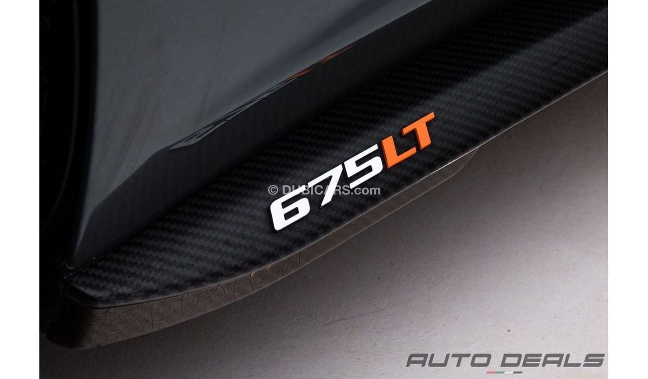 McLaren 675LT MSO 1 of 500 | GCC | with Carbon Fiber Package | Fully Loaded | 3.8L V8