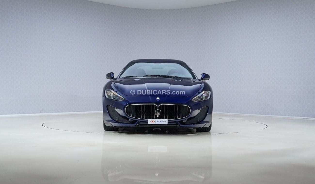 Maserati Granturismo 4.7 S - AED 4,835 P/M - 1 Year Warranty