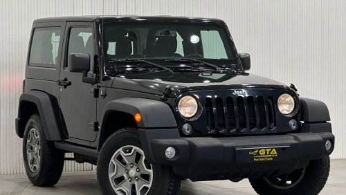 Jeep Wrangler 2017 Jeep Wrangler Rubicon, 1 Year Unlimited KM Warranty, Full Service History, GCC