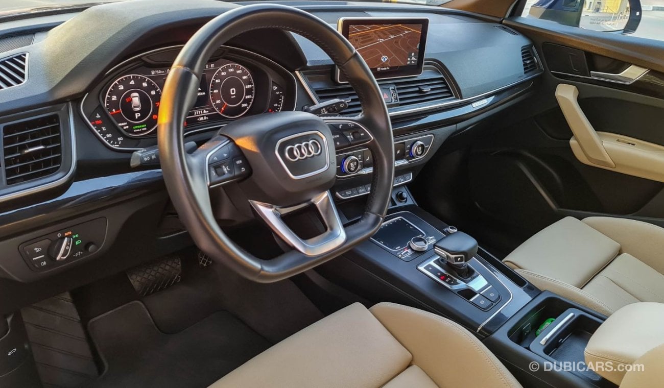 Audi Q5 45TFSI S-line 2019 Full Option Agency Warranty Full Service History GCC