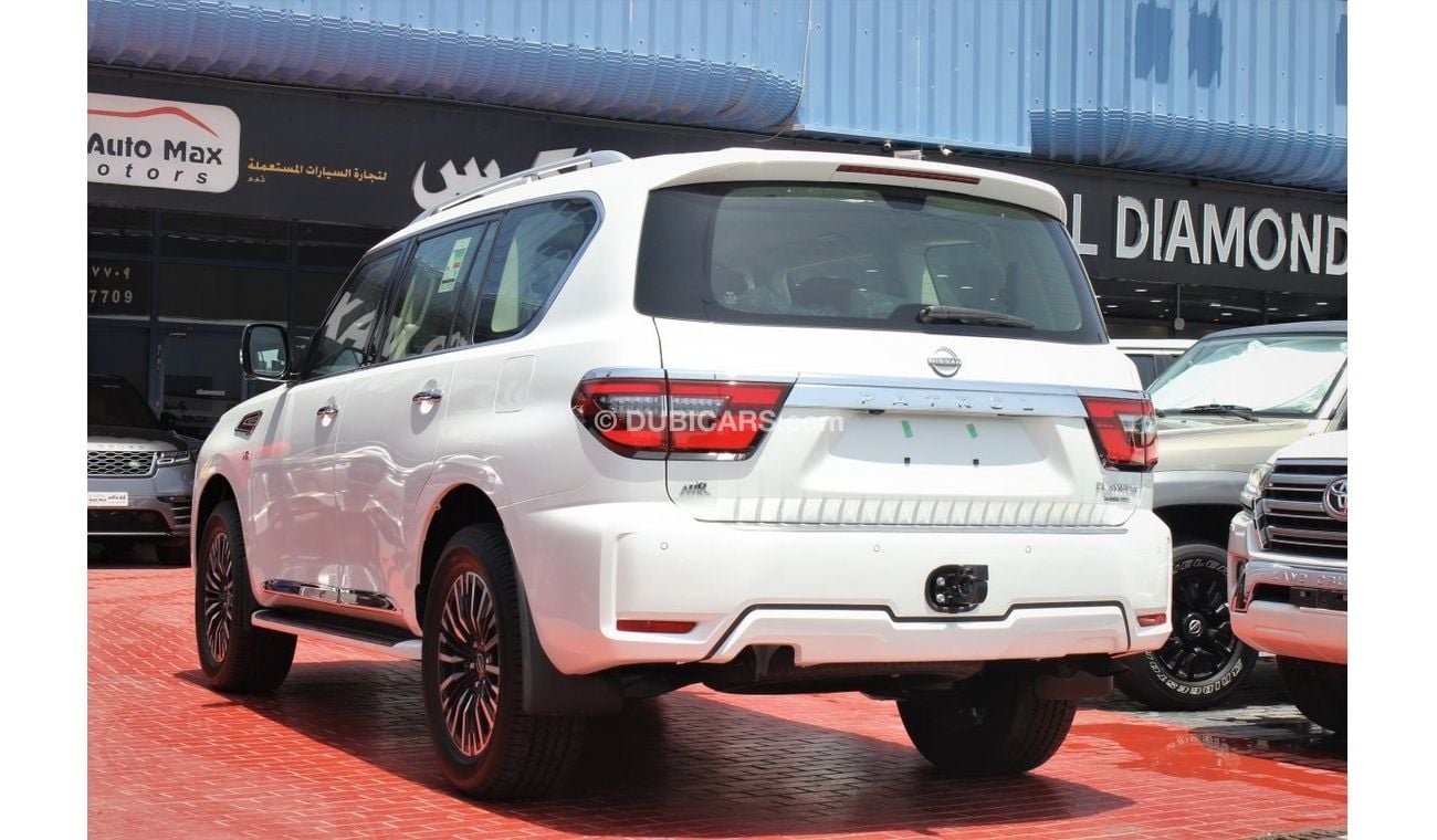 Nissan Patrol (2023) V8 LE PLATINUM, GCC, UNDER WARRANTY FROM LOCAL DEALER (Inclusive VAT)