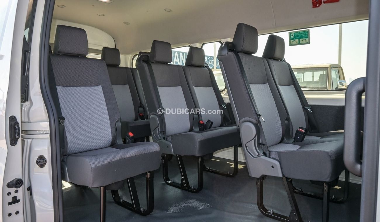 Toyota Hiace TOYOTA HIACE 3.5L V6 HIGH ROOF 13-SEATER A/T MY2025 13-SEATER PASSENGER WITH REAR Camera and Cooler