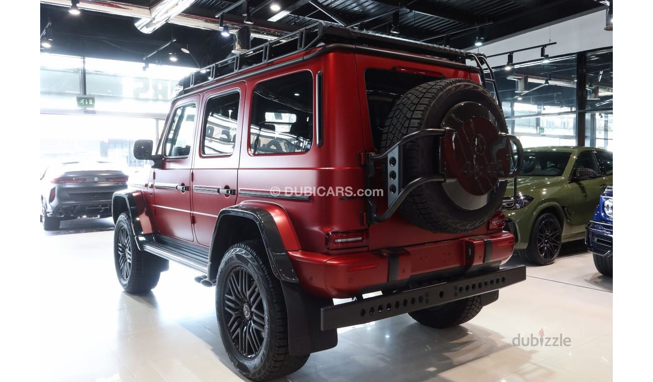 Mercedes-Benz G 63 AMG 4X4² BRAND NEW MERCEDES - BENZ G63 4X4 SQUARED 2023 RED MATE COLOR