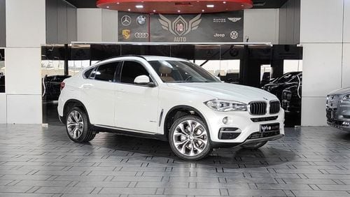 BMW X6 35i Exclusive AED 2,300 P.M | 2015 BMW X6 XDRIVE 35i | GCC | 360* CAMERAS  EXCLUSIVE WITH SUNROOF |