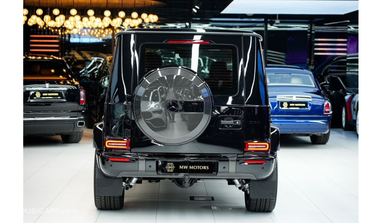 مرسيدس بنز G 63 AMG Mercedes-Benz G 63 | 2025 GCC 0km | Agency Warranty | Double Night Package | 360 View | 22 Inch Rims