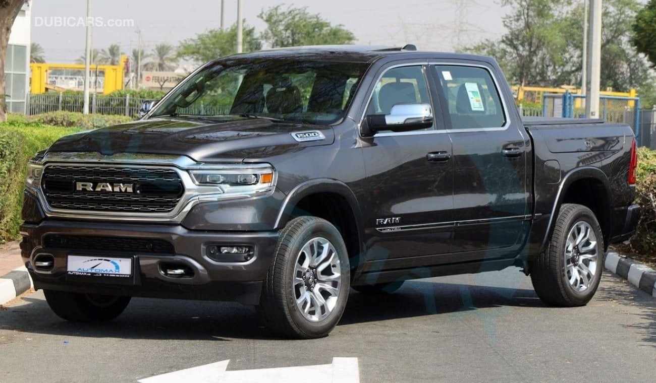 رام 1500 Limited Crew Cab V8 5.7L HEMI eTorque , 2024 GCC , 0Km , 3 Years or 60K Km Warranty @Official Dealer