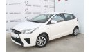 Toyota Yaris 1.3L SE HATCHBACK 2016 GCC SPECS DEALER WARRANTY WITH REAR SENSOR PARKING