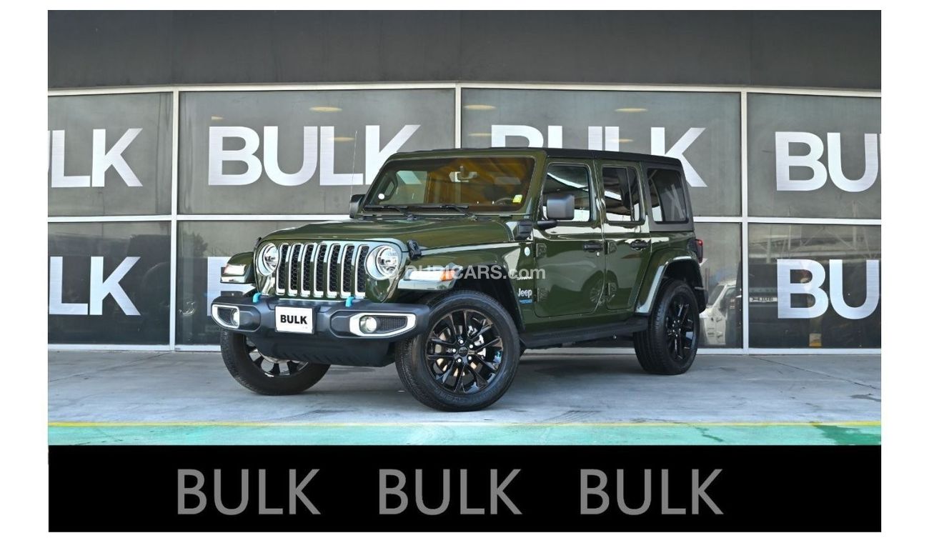 Jeep Wrangler Sahara Jeep Wrangler 4XE - 2022 MY - Original Paint - AED 3,414 Monthly Payment - 0%DP