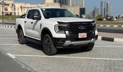 فورد رانجر Ford Ranger Sport 2023 3.0 Diesel (White) 	•	Engine: 3.0L Turbo Diesel, delivering robust performanc