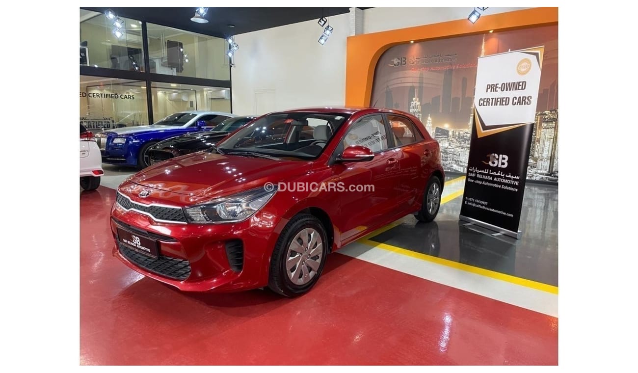 كيا ريو EX AED 600 EMi @ 0% DP | 2019 | Kia Rio H/B I | GCC | 1.4L | FWD |