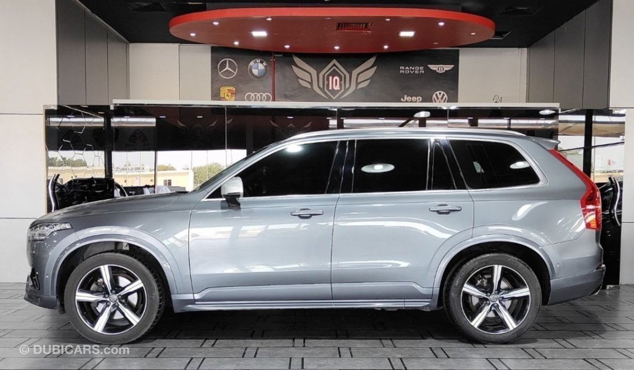 Volvo XC90 R Design AED 2,400 P.M | 2019 VOLVO XC90 T6 R-DESIGN | UNDER WARRANTY | 7 SEATS | GCC | FULLY LOADED