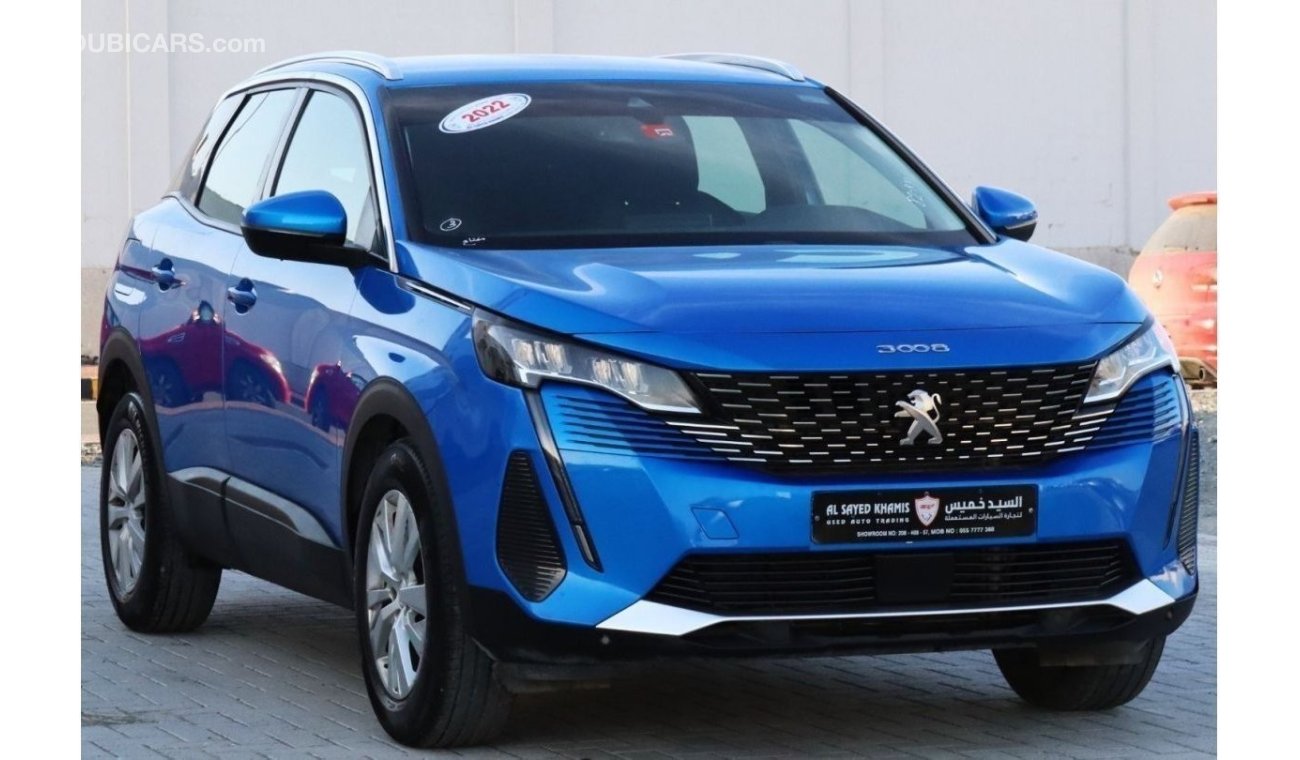 Peugeot 3008 Active+ Peugeot 3008 2022 GCC in excellent condition without accidents